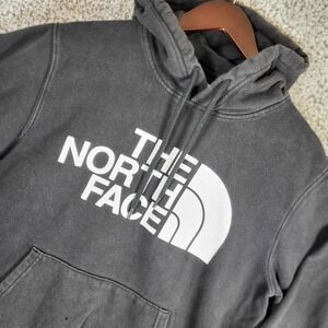 The North Face Half Dome Hoodie Mens Medium Black Pullover Sweatshirt Graphic